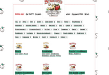 Screenshot of Scrumpys site